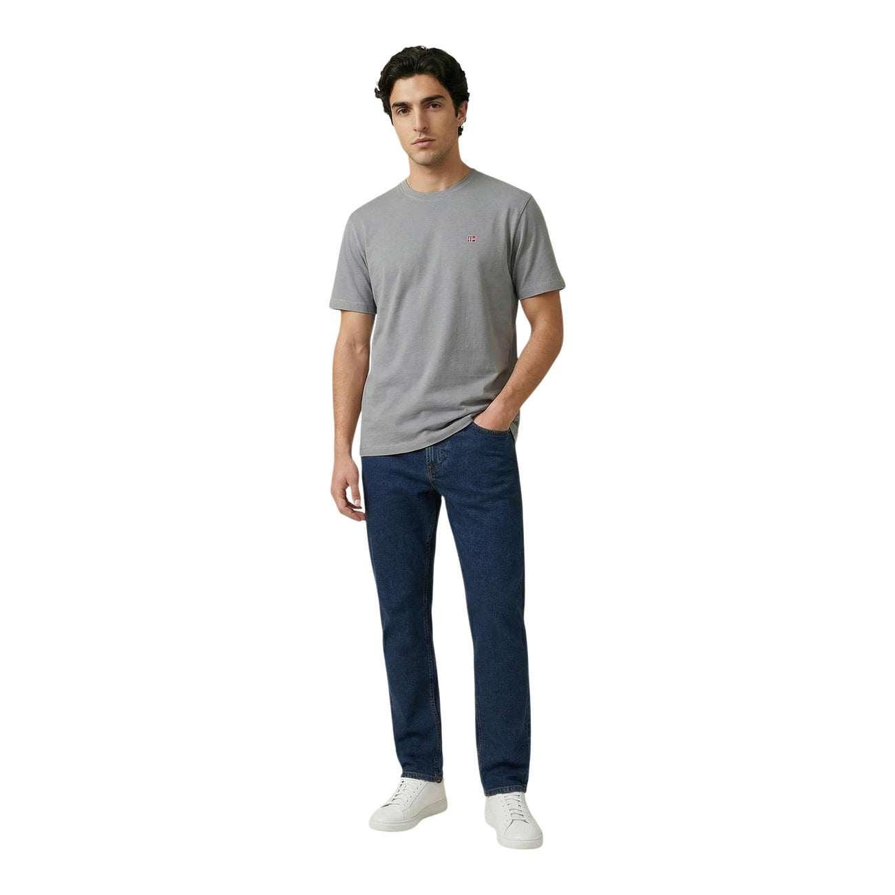 Napapijri T-shirt Grigio Uomo