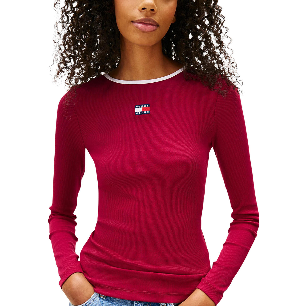 Tommy Hilfiger Jeans Maglia Donna Nero