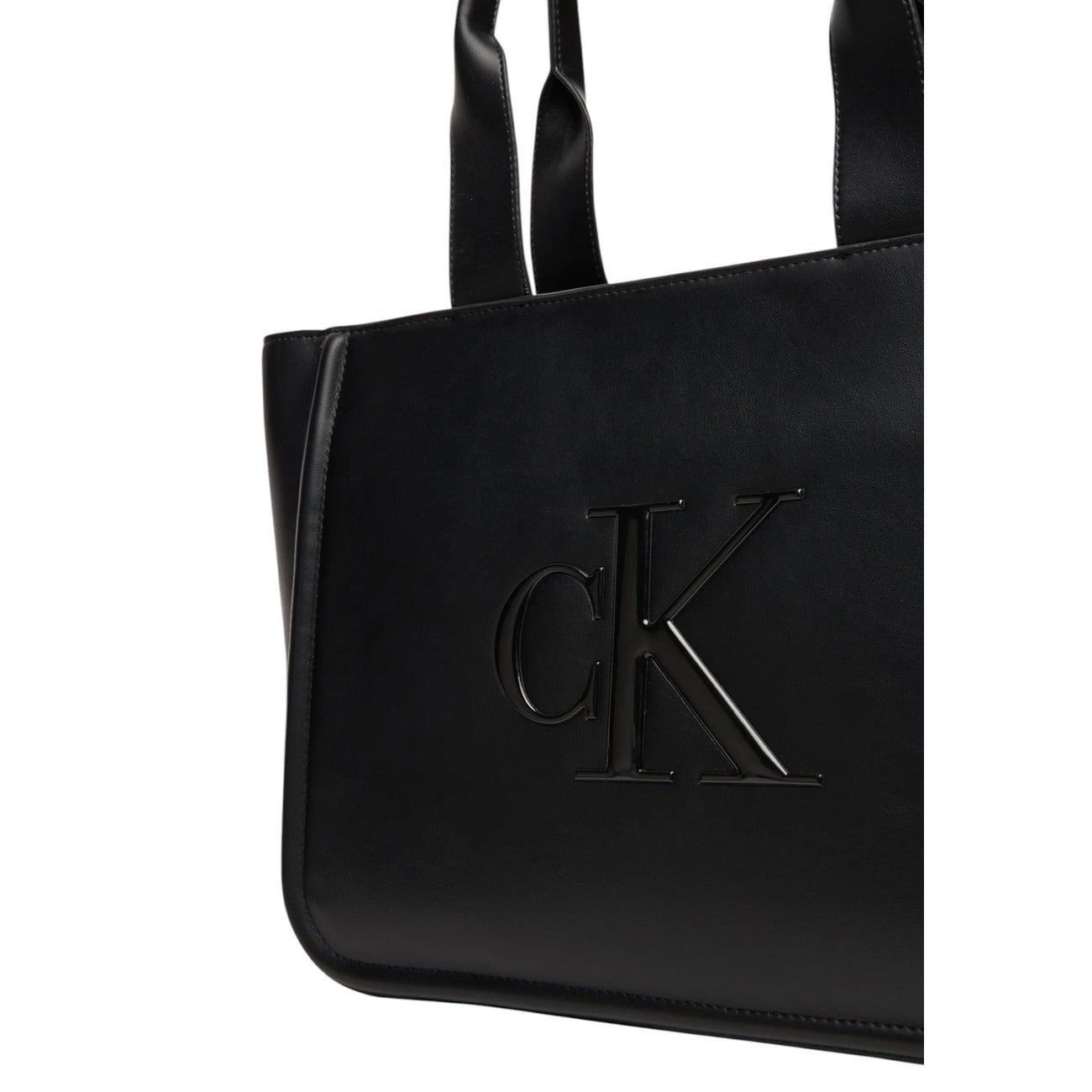 Borsa a Mano Nera Donna Calvin Klein
