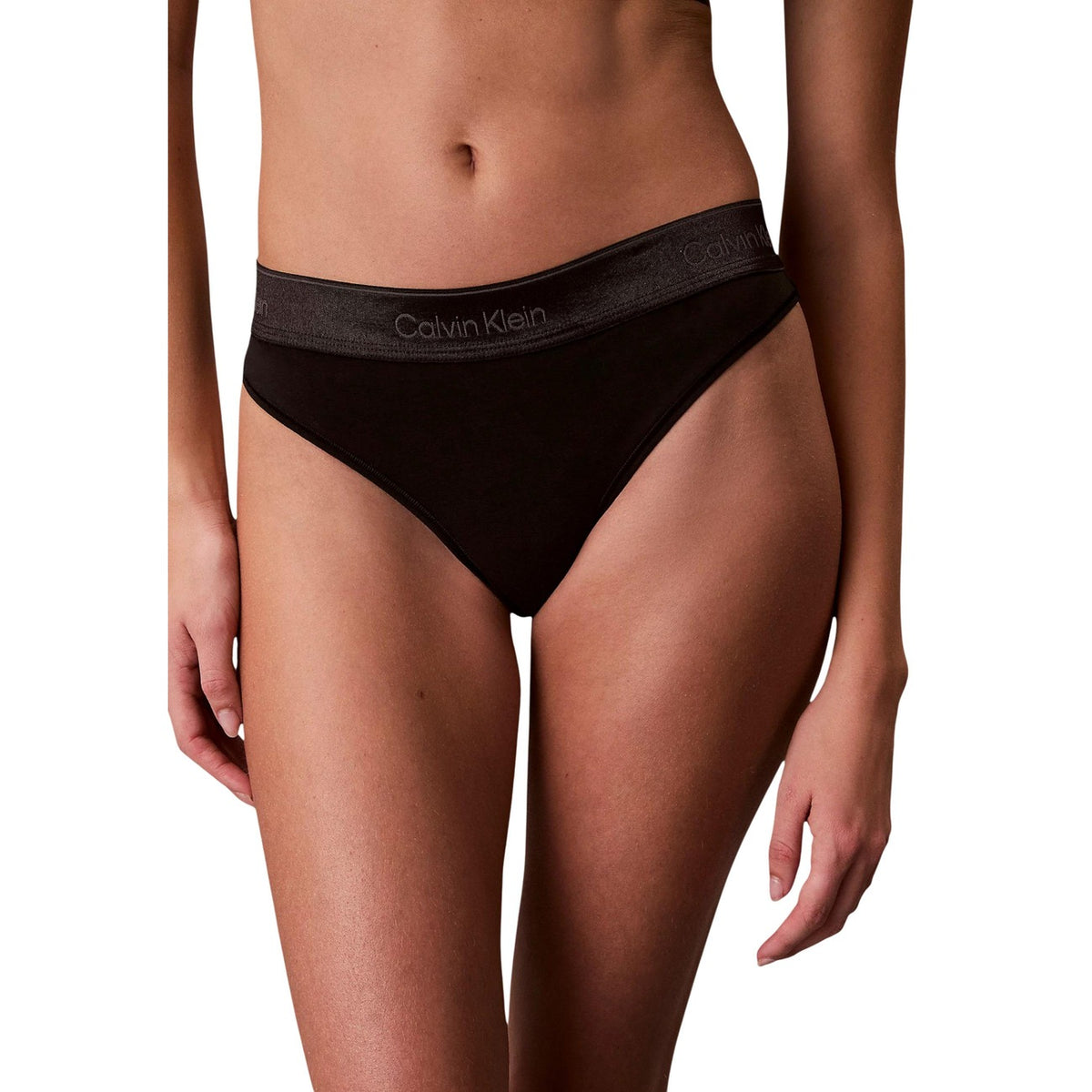 Calvin Klein Underwear Intimo in Cotone Donna Rosa THONG
