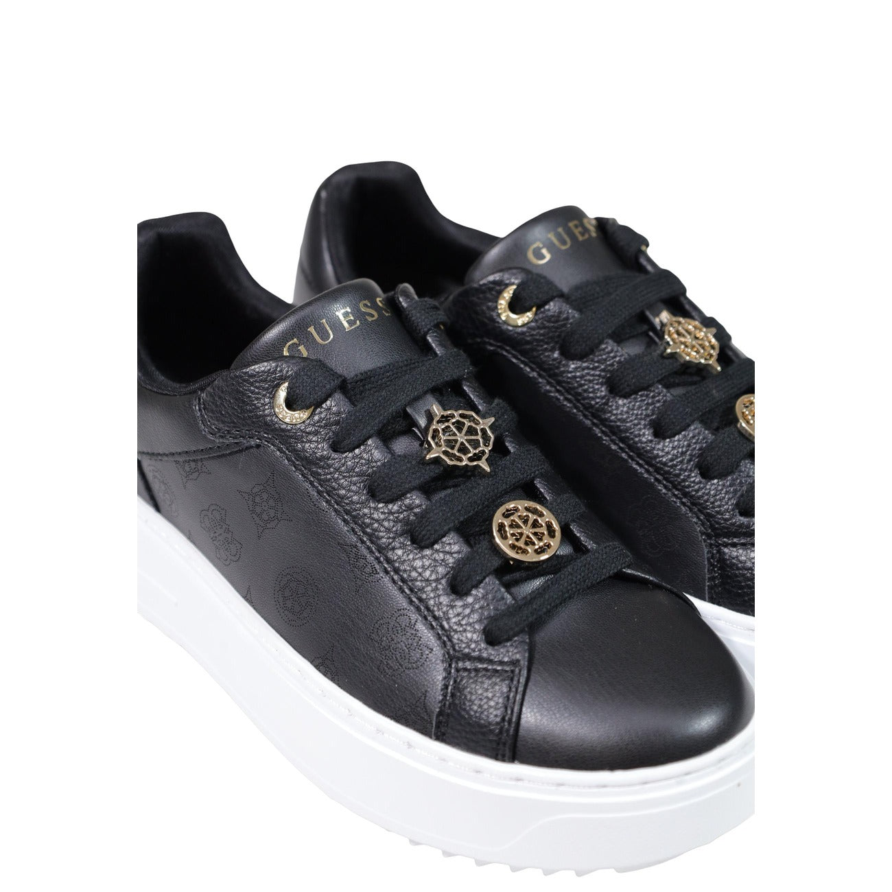Guess Sneakers in Poliuretano Donna Nero DUENA