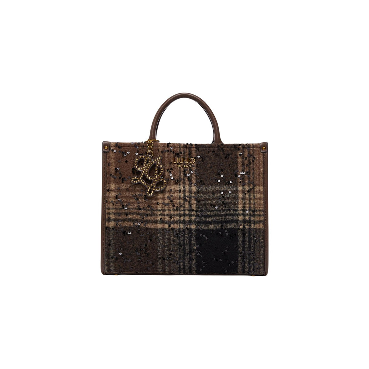 Liu Jo Borsa in Poliuretano Donna Viola SHOPPING BAG