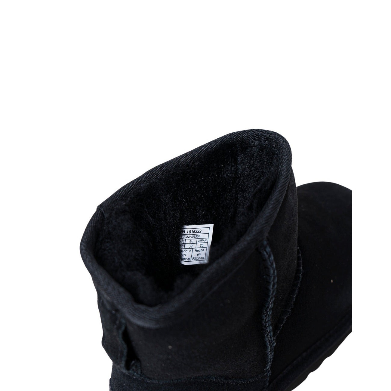 Stivali Neri in Camoscio e Pelle Donna Ugg