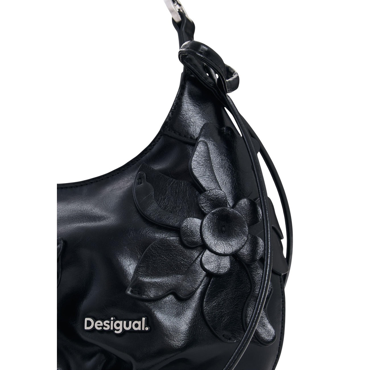 Desigual Borsa in Poliuretano Donna Nero BAG_NEXUS BIRA BLACK