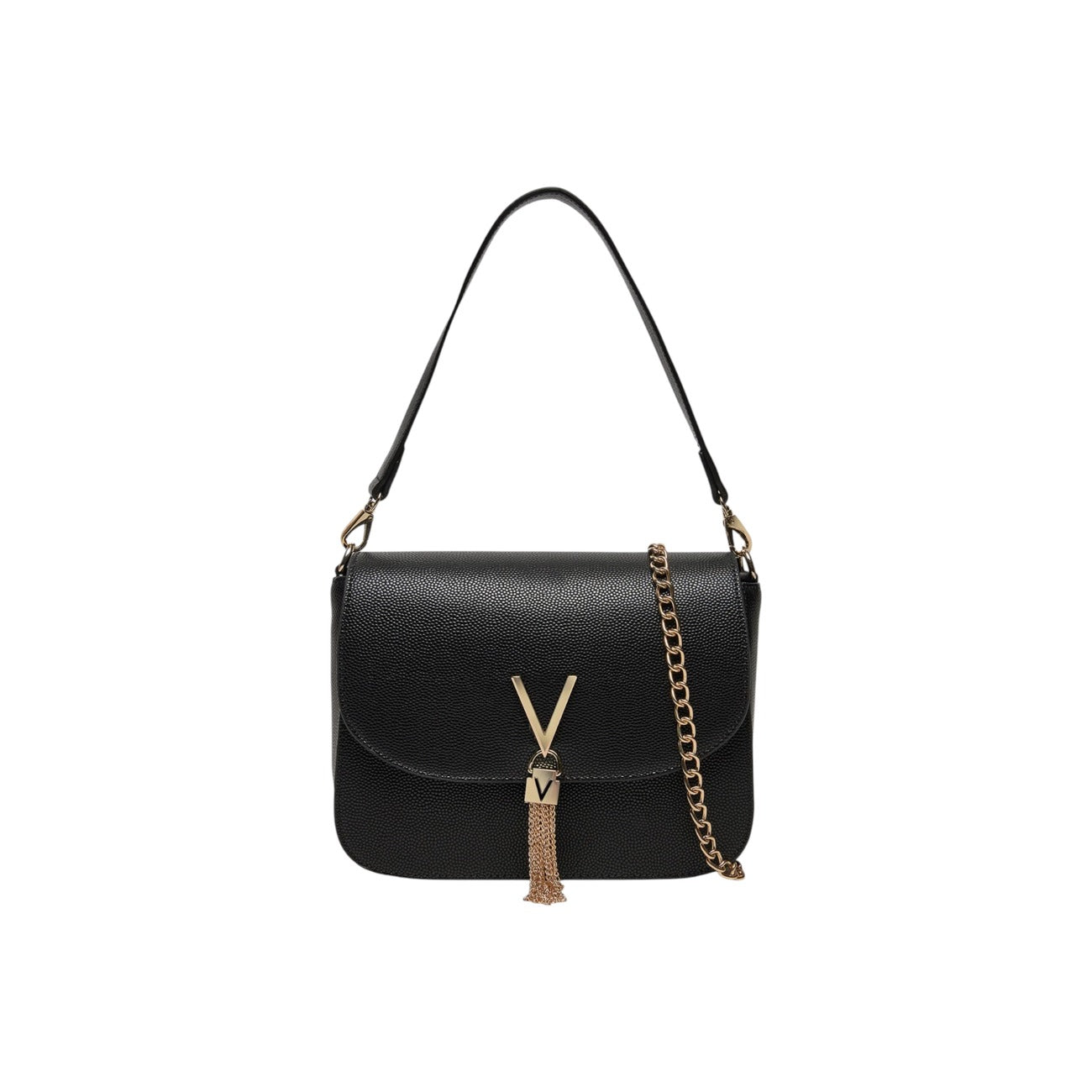 Valentino Bags Borsa in Poliuretano Donna Nero VBS1R404G