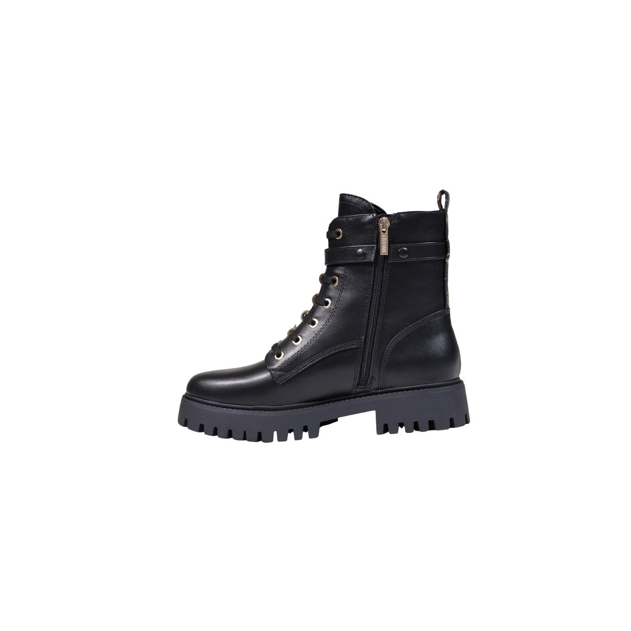 Guess Stivali in Poliuretano Donna Nero FICKI