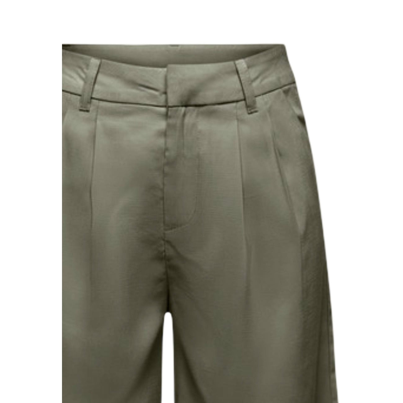 Only Short in Viscosa Donna Verde 15364121