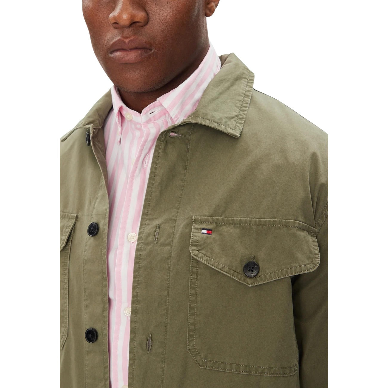 Tommy Hilfiger Cotone Organico (a/i) Verde Uomo