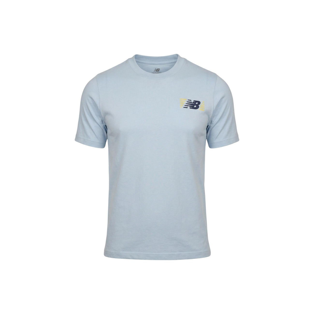 New Balance T-shirt Azzurro Uomo