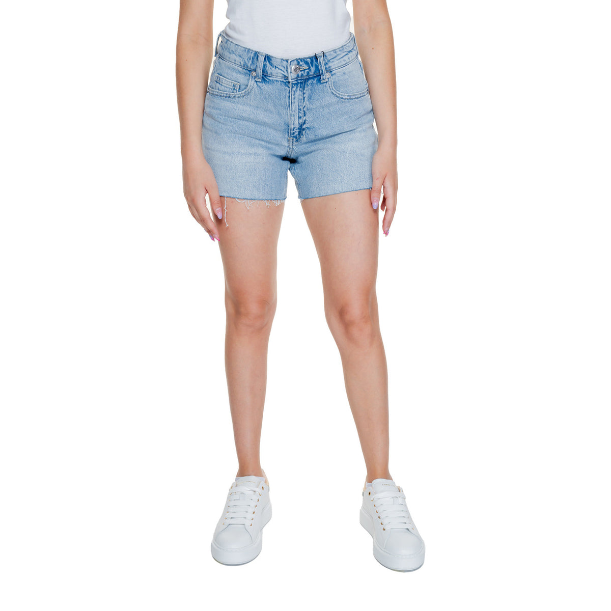 Vero Moda Short in Cotone Donna Nero 10301532