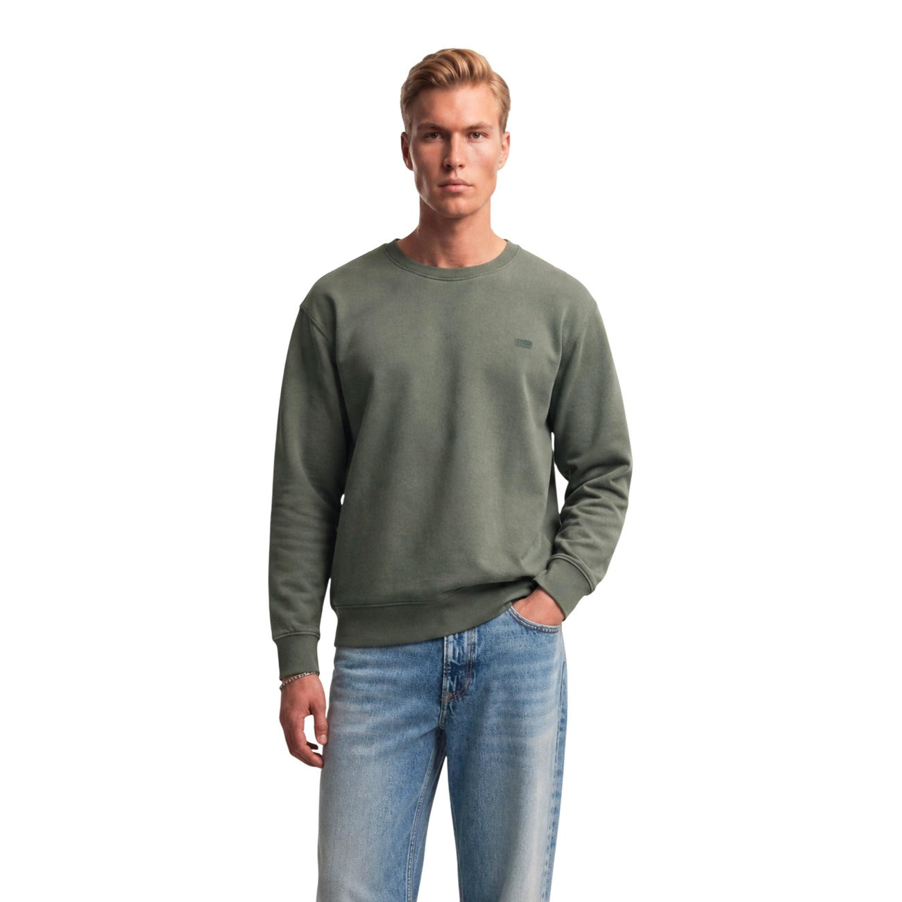 Levi`s Felpa Uomo Verde