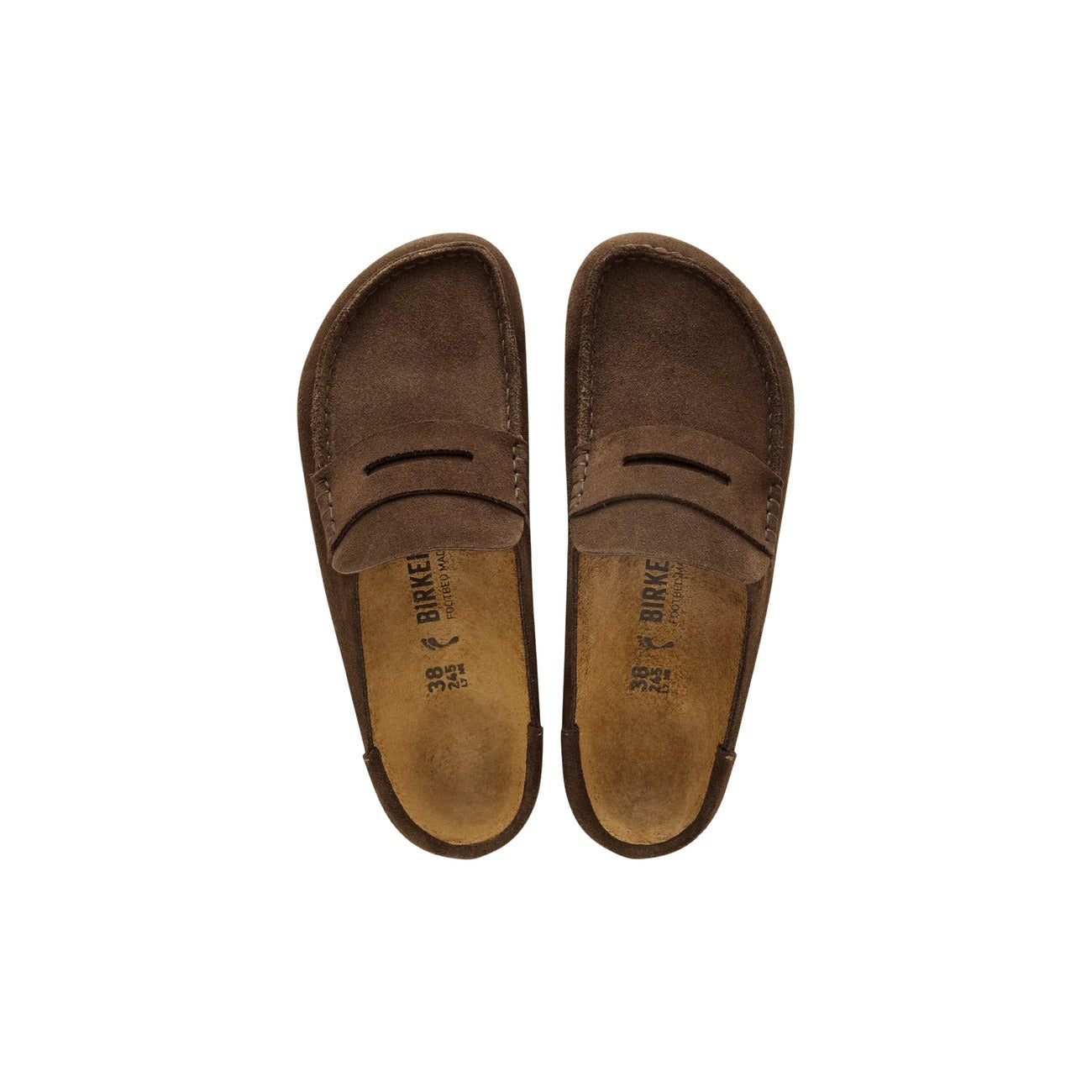 Birkenstock Sandali in Camoscio Uomo Marrone NAPLES WRAPPED - UNISEX