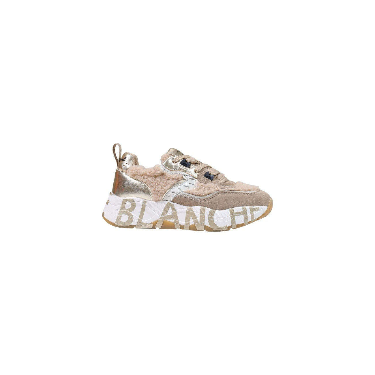 Voile Blanche Sneakers Donna Beige