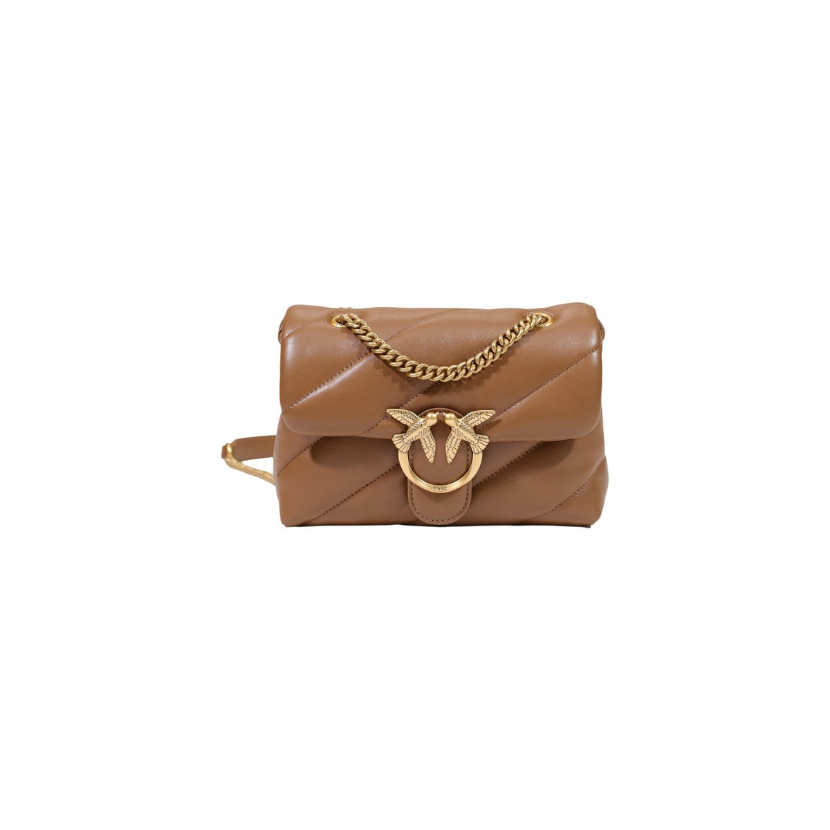 Pinko Borsa in Pelle Donna Bianco LOVE PUFF MINI CL SHEEP NAPPA