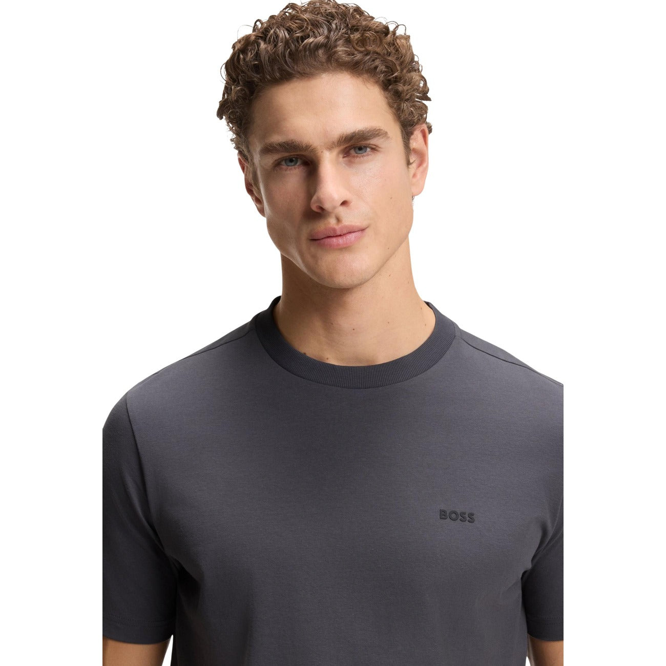 Boss T-shirt 50506373 Grigio Uomo