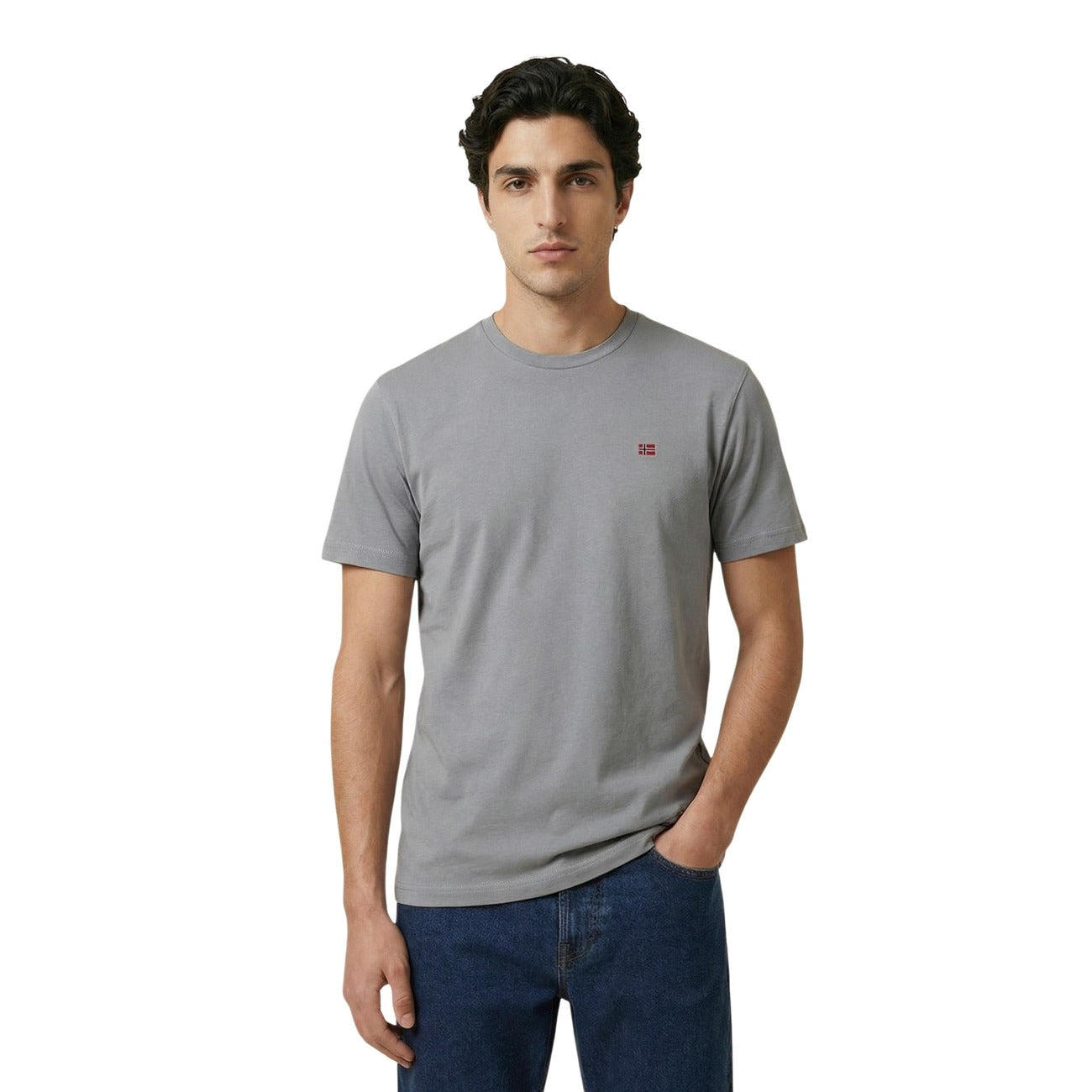 T-Shirt NP0A4H8D Grigio