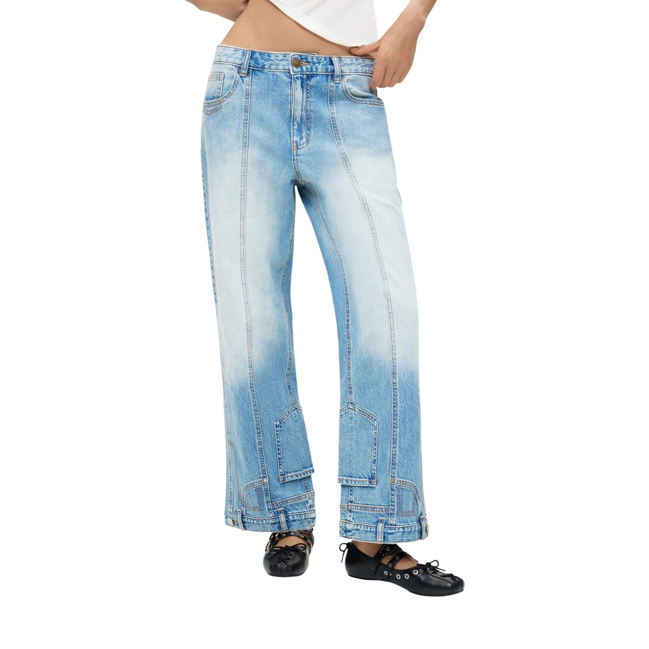Desigual Jeans Donna Blu DENIM_INVERT