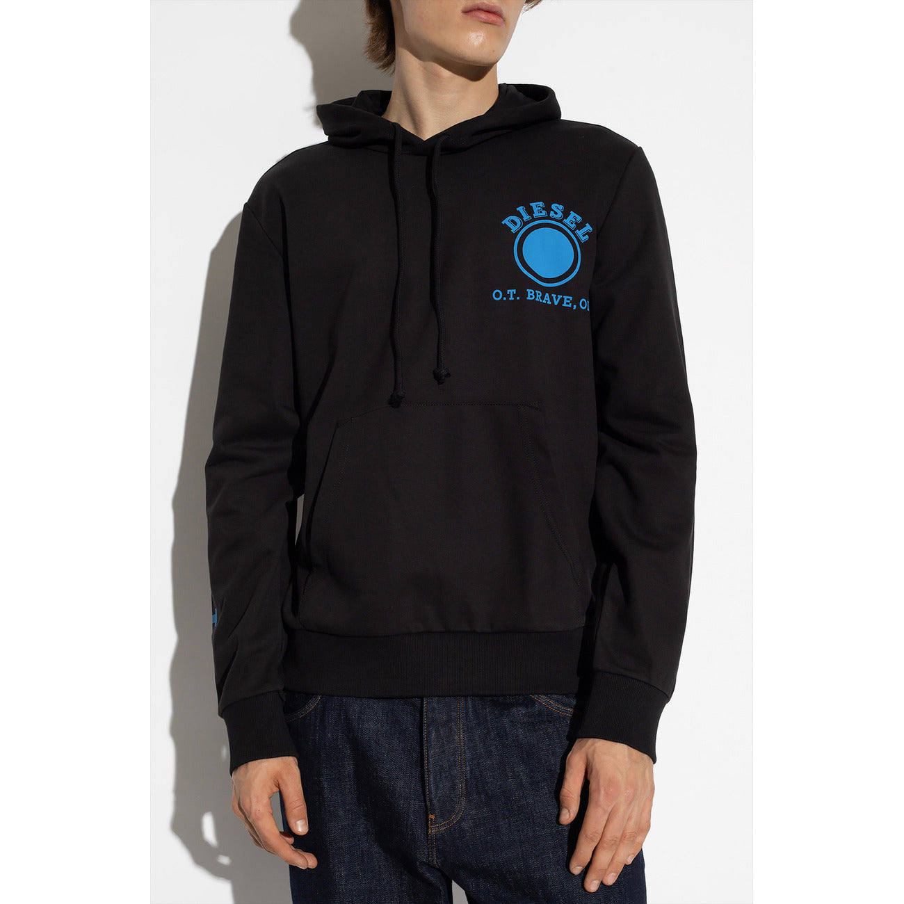 Diesel Felpa Nero Uomo