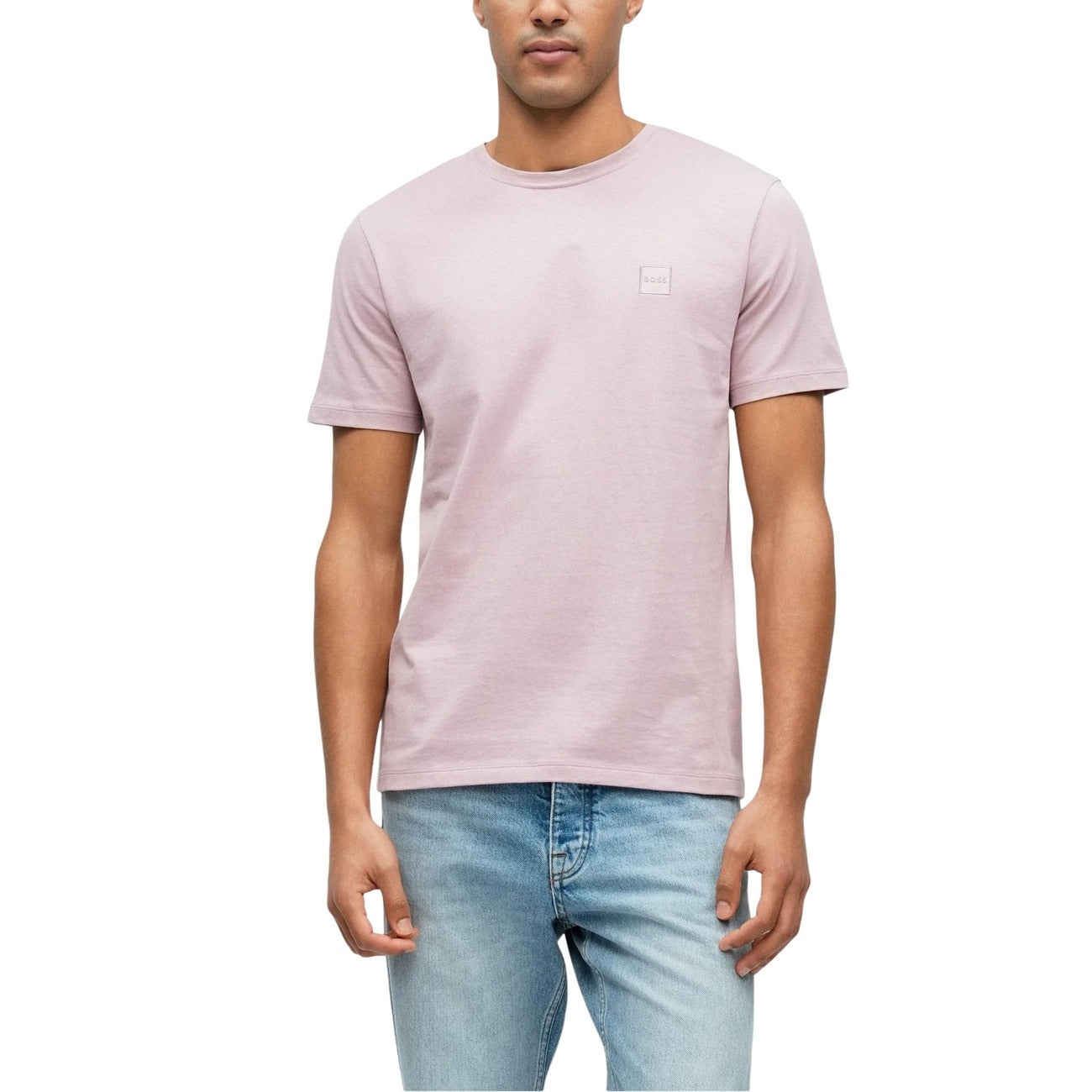Boss 50508584 T-shirt Uomo Grigio