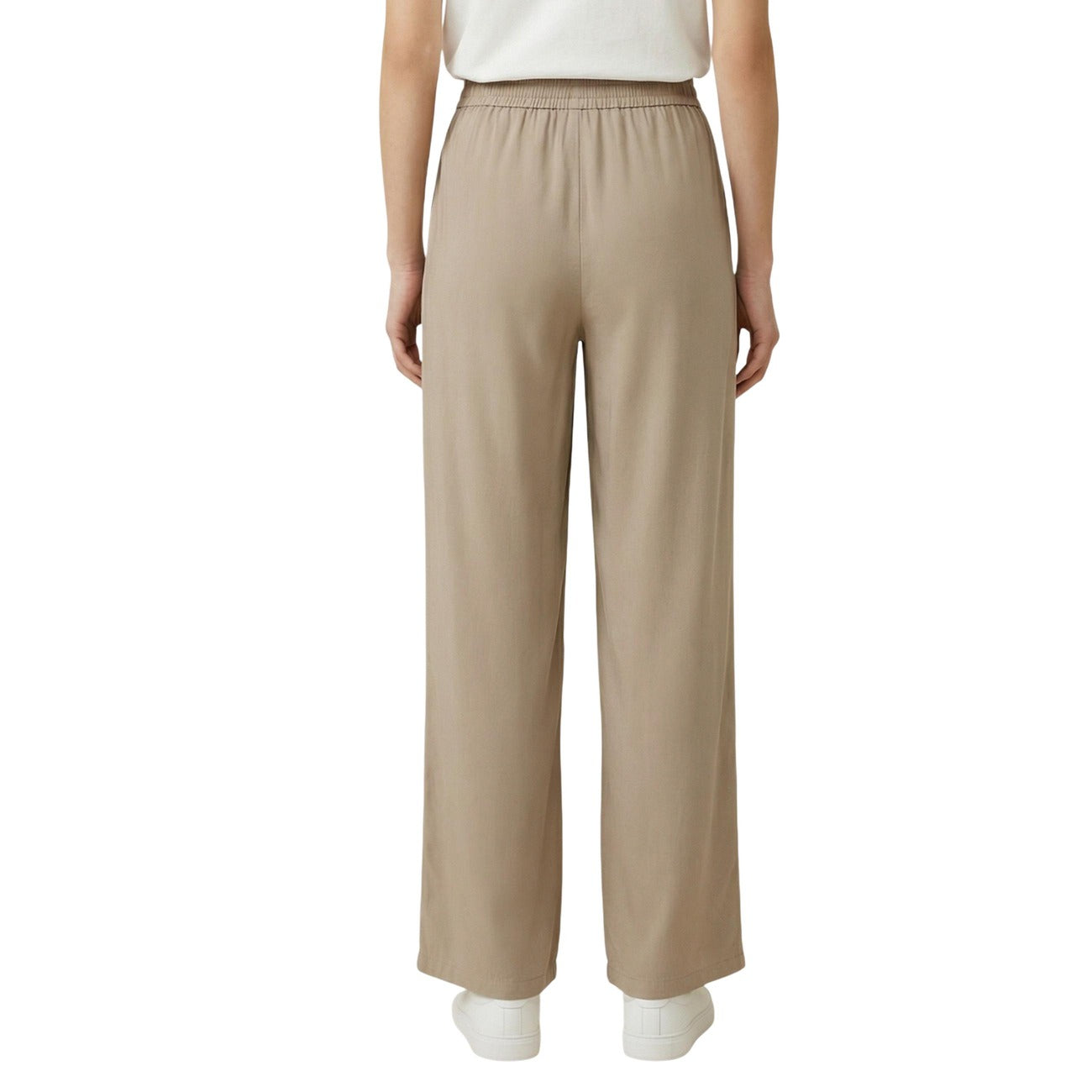 Only Pantalone Donna Beige
