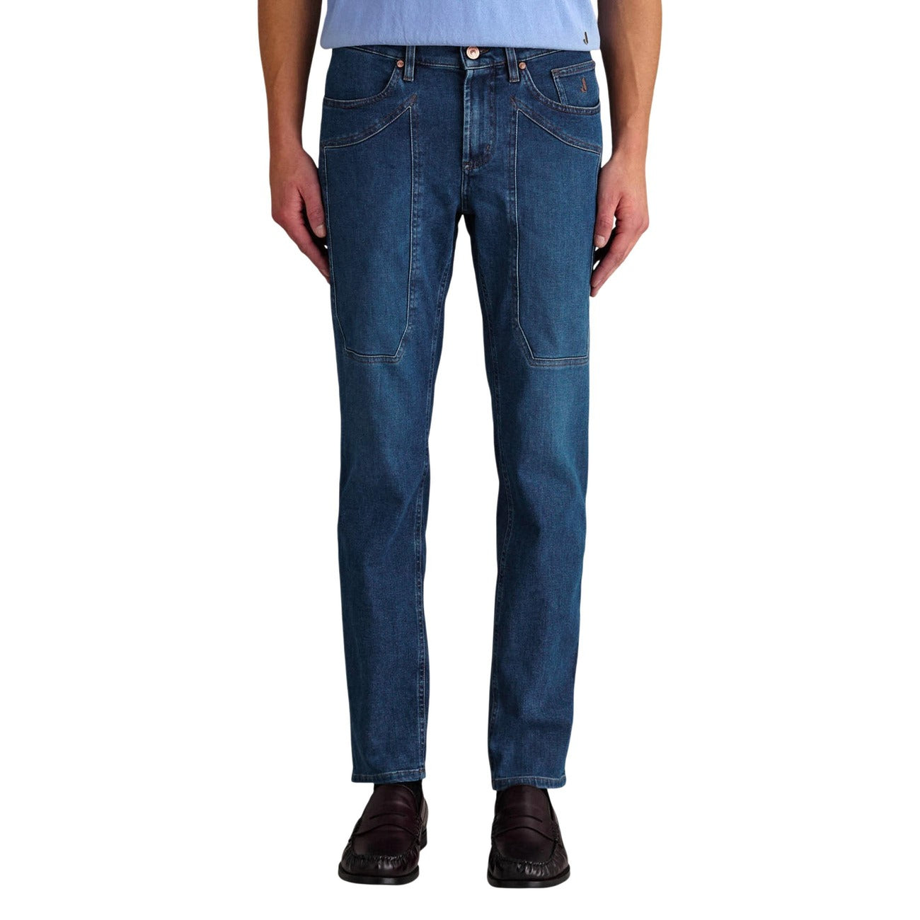Jeans JUPPA077JOHN001 Blu