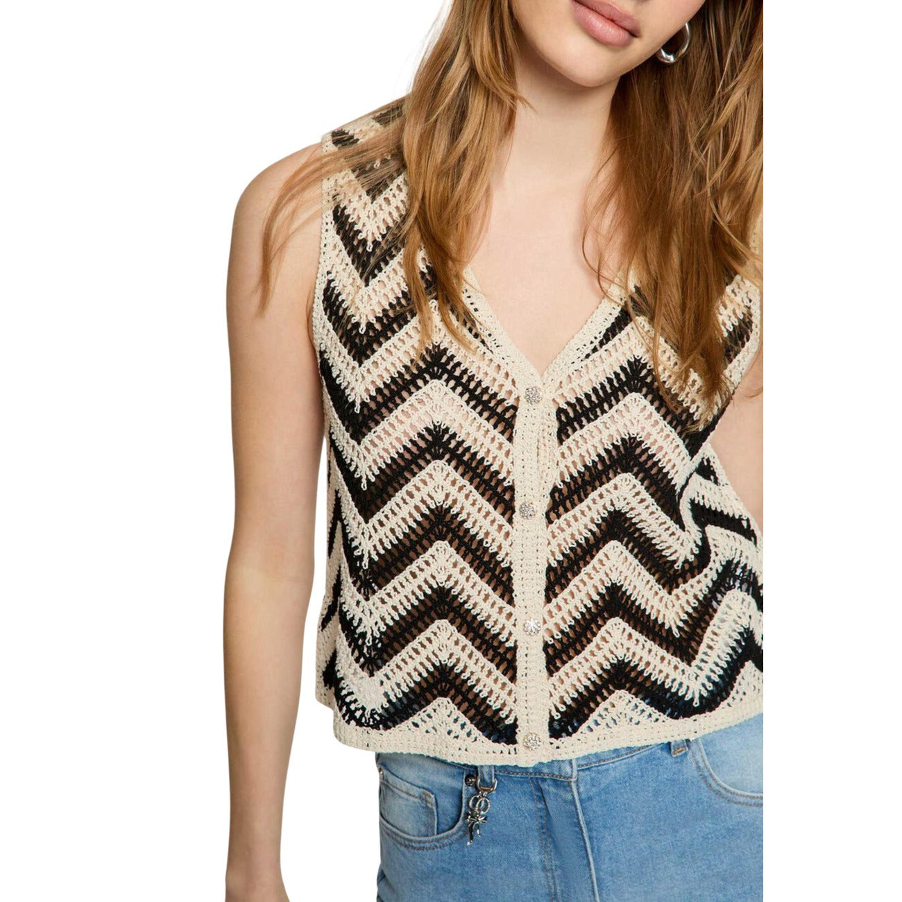 Morgan De Toi - Morgan De Toi Gilet Donna