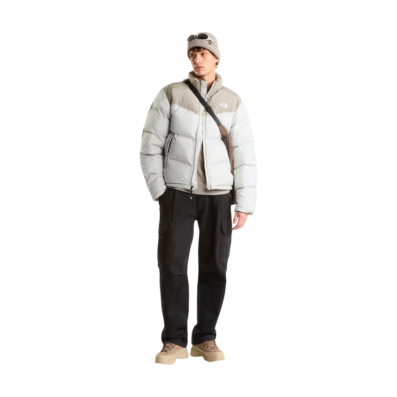 The North Face Giubbotto in Poliestere Uomo Bianco M SAIKURU JACKET