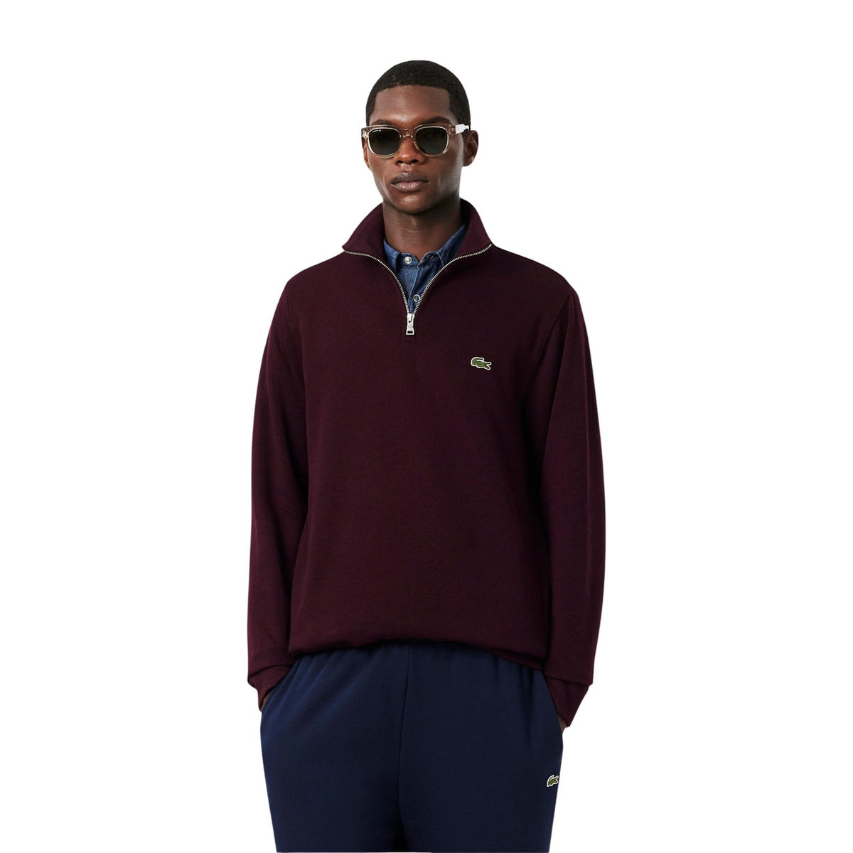 Lacoste Felpa Uomo Blu