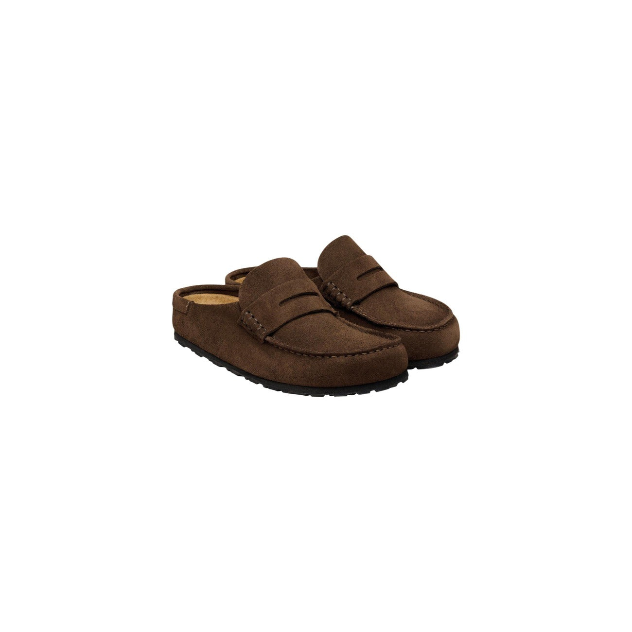 Birkenstock Sandali in Camoscio Uomo Marrone NAPLES WRAPPED - UNISEX