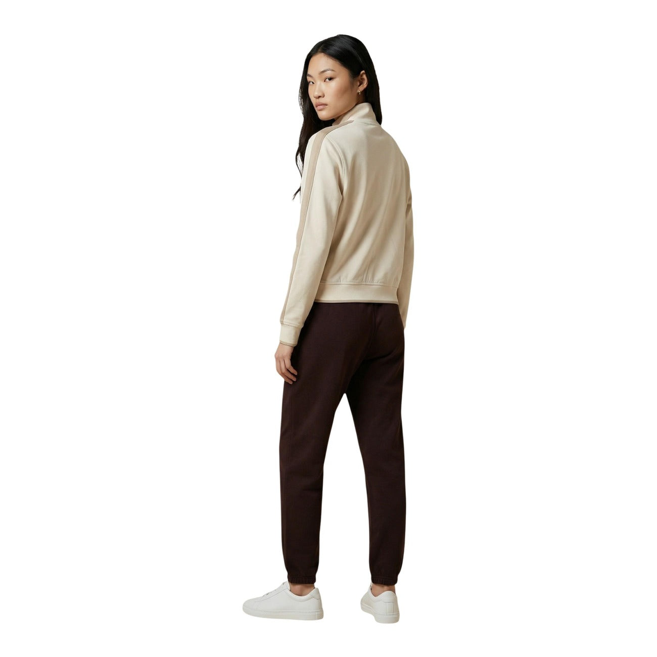 Calvin Klein Jeans Felpa Beige Donna