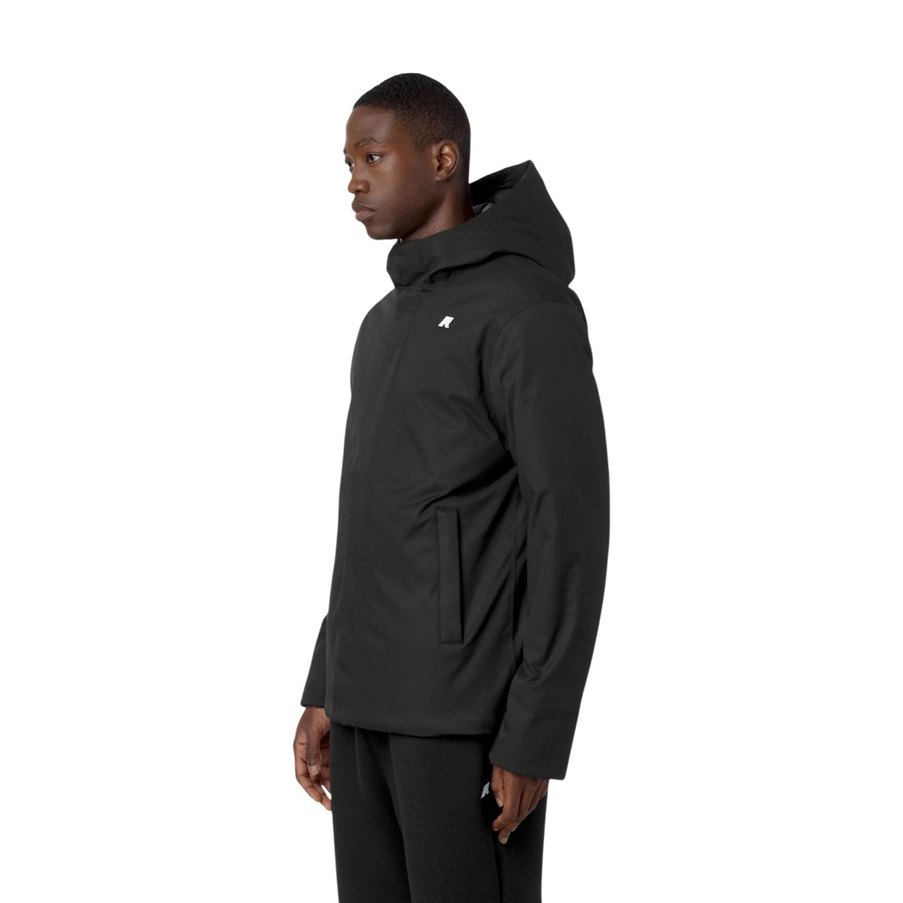 Kway Giacca in Poliestere Uomo Nero JACKO TWILL MARMOTTA