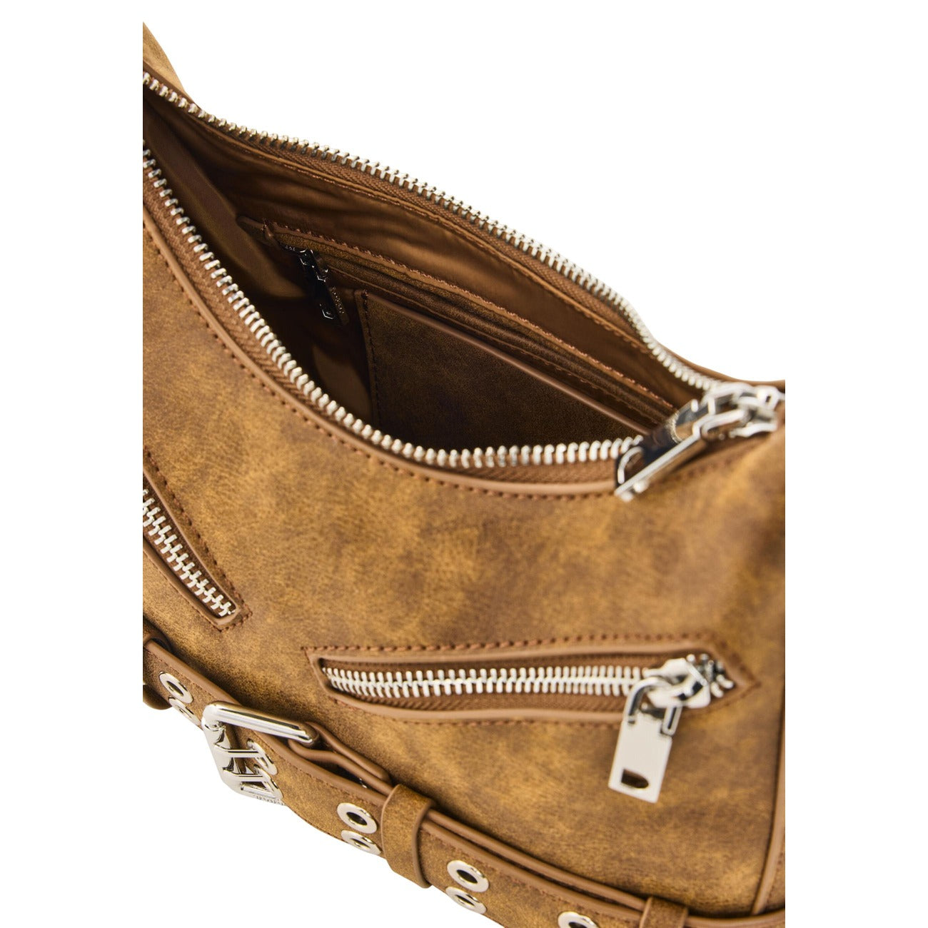 Desigual Borsa in Poliuretano Donna Marrone BAG_VALENTINE CAMEL HEAVE