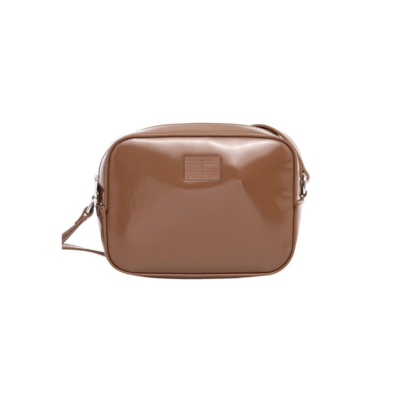 Borsa a Tracolla Donna Beige, Tommy Hilfiger Jeans