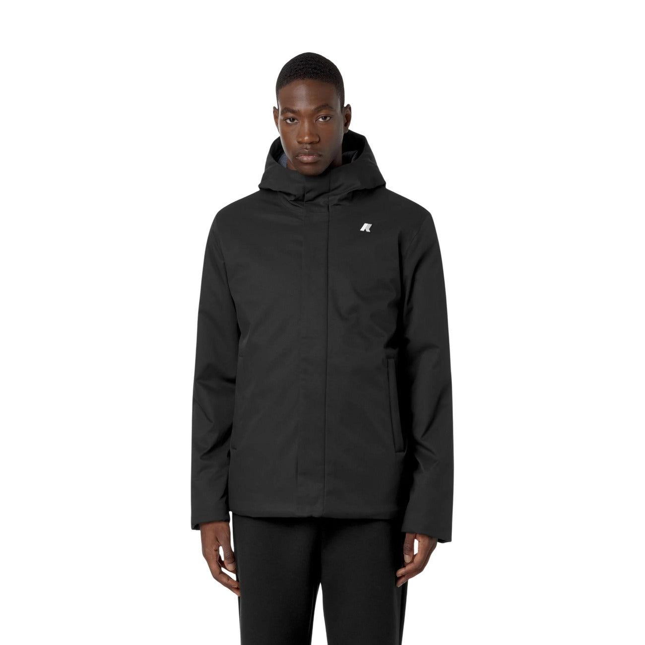 Kway Giacca in Poliestere Uomo Nero JACKO TWILL MARMOTTA