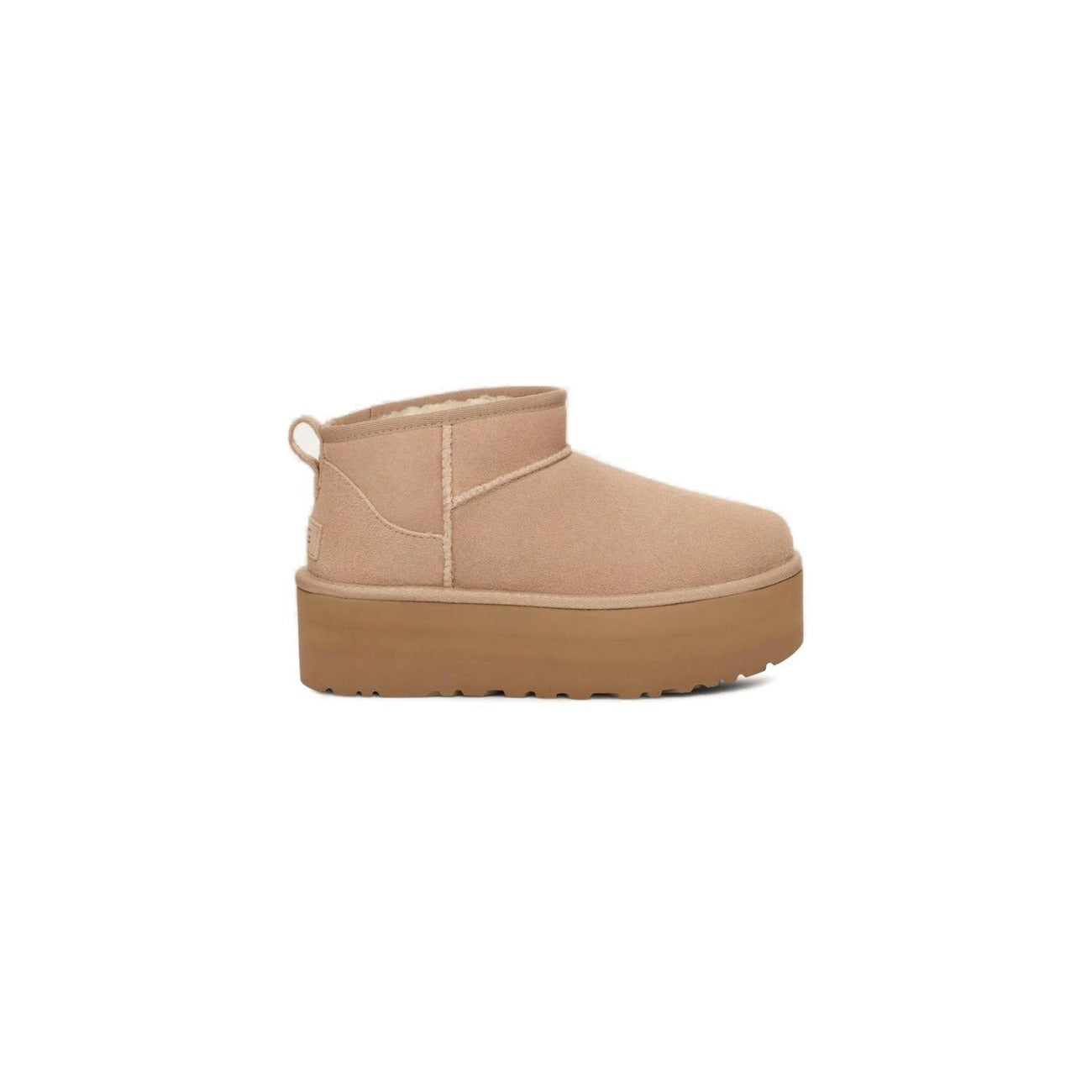 Stivaletti scamosciati Beige