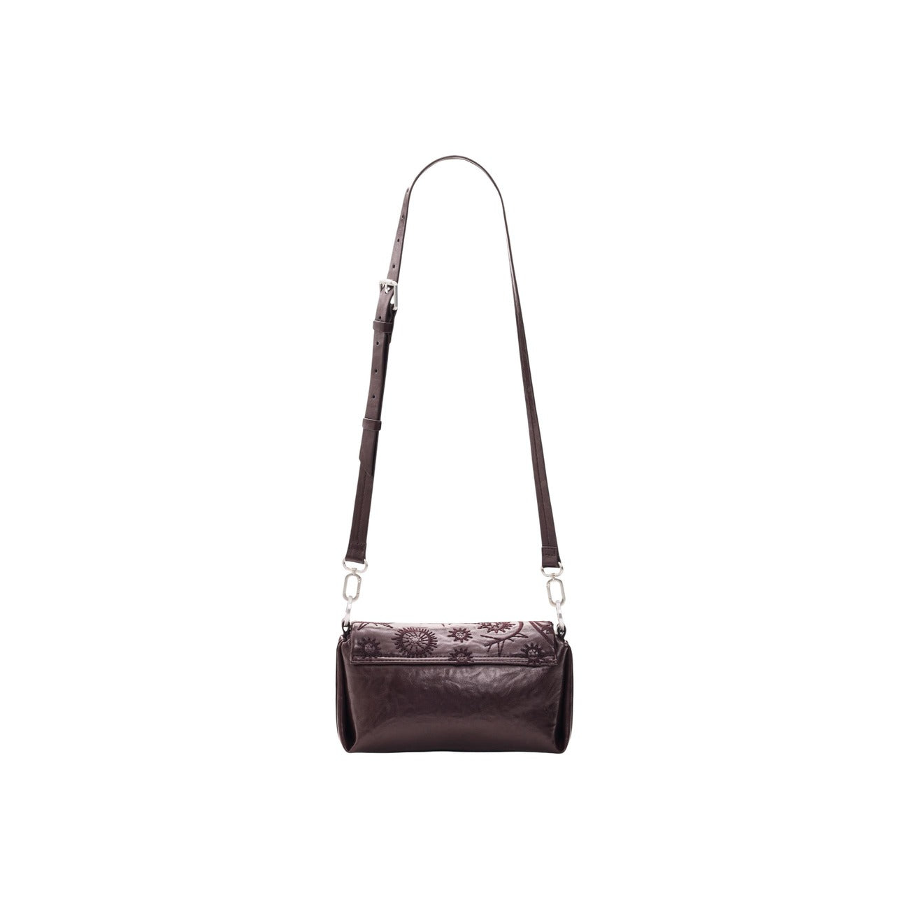 Desigual Borsa in Poliuretano Donna Marrone BAG_SIROCO NARON MINI