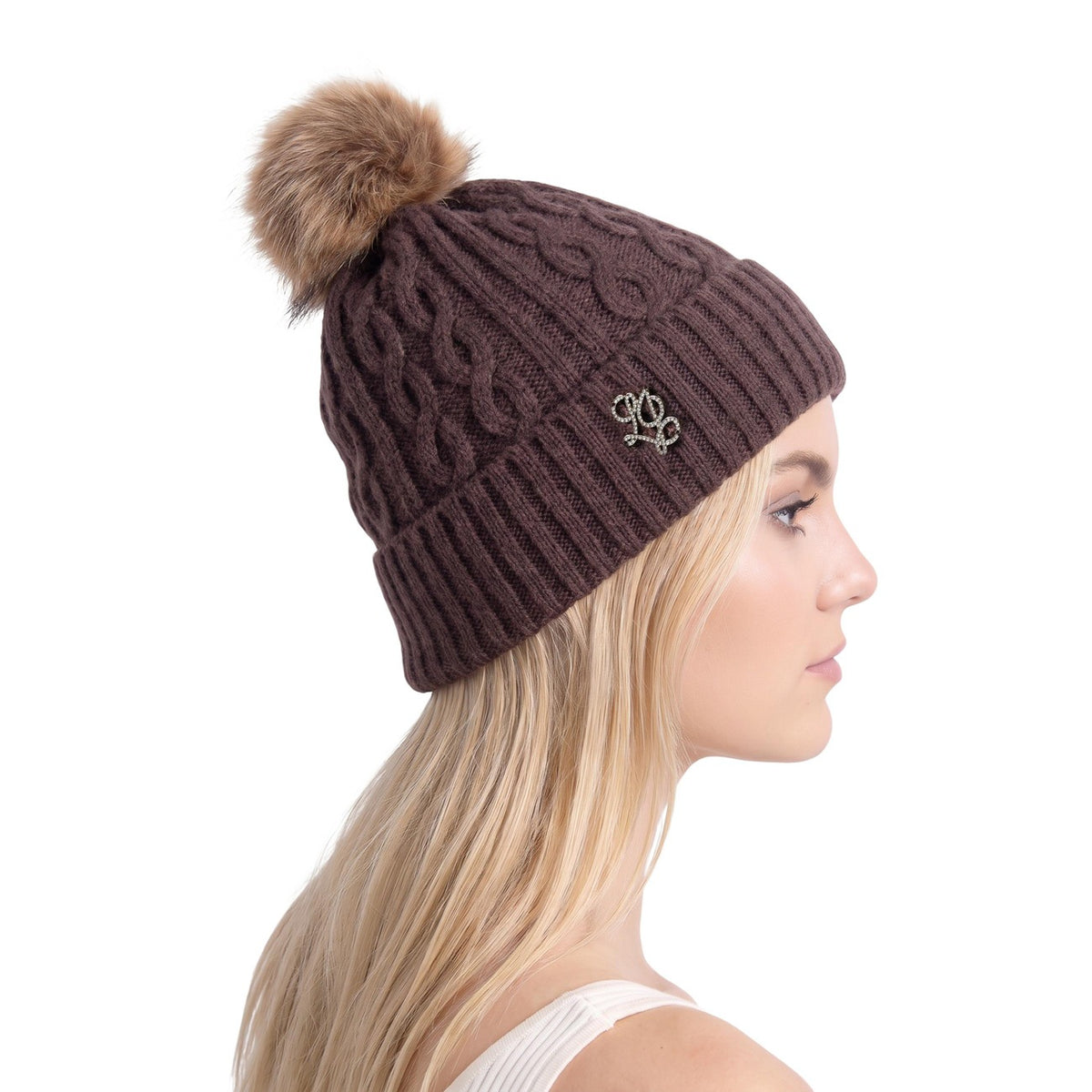 Liu Jo Cappello in Poliestere Donna Marrone HAT