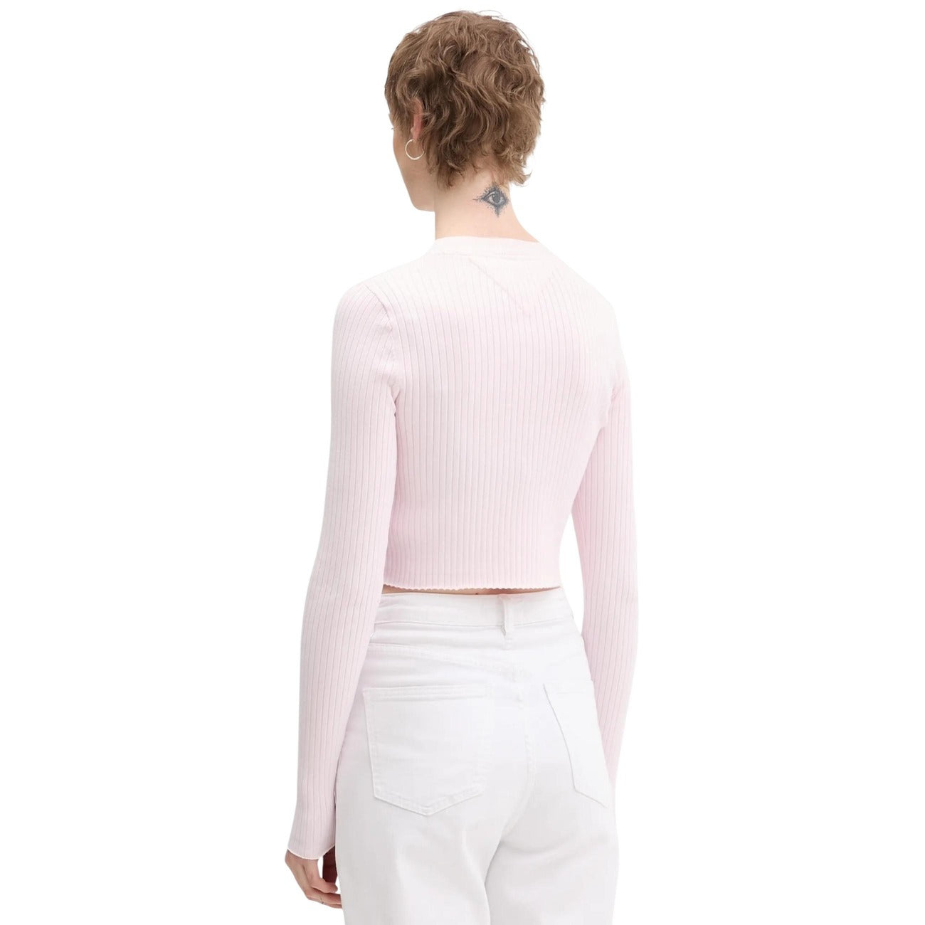 Tommy Hilfiger Jeans Cardigan Rosa Donna