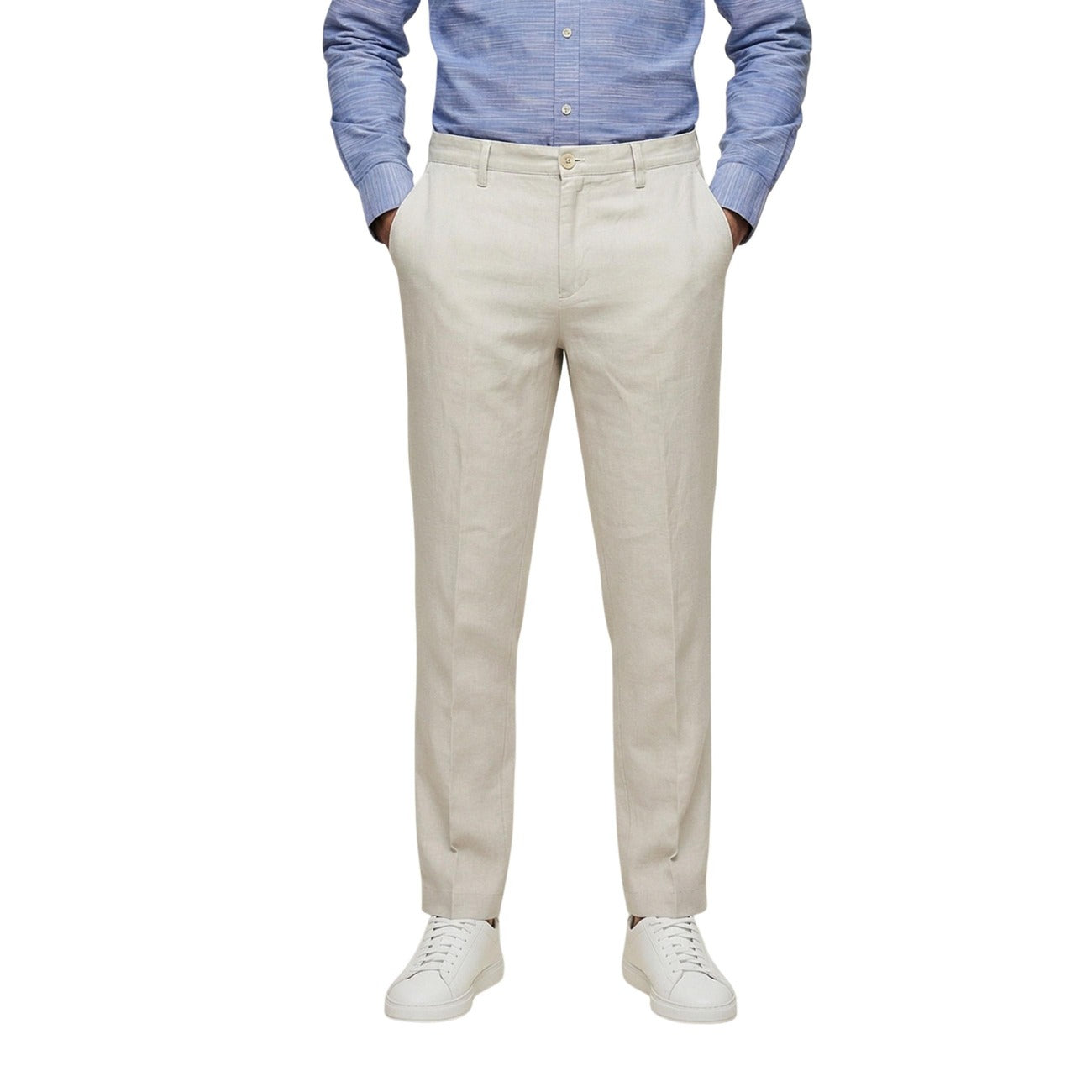 Borghese Pantalone Uomo Marrone