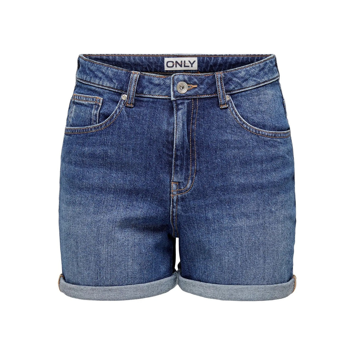 Only Short in Cotone Donna Nero 15321381