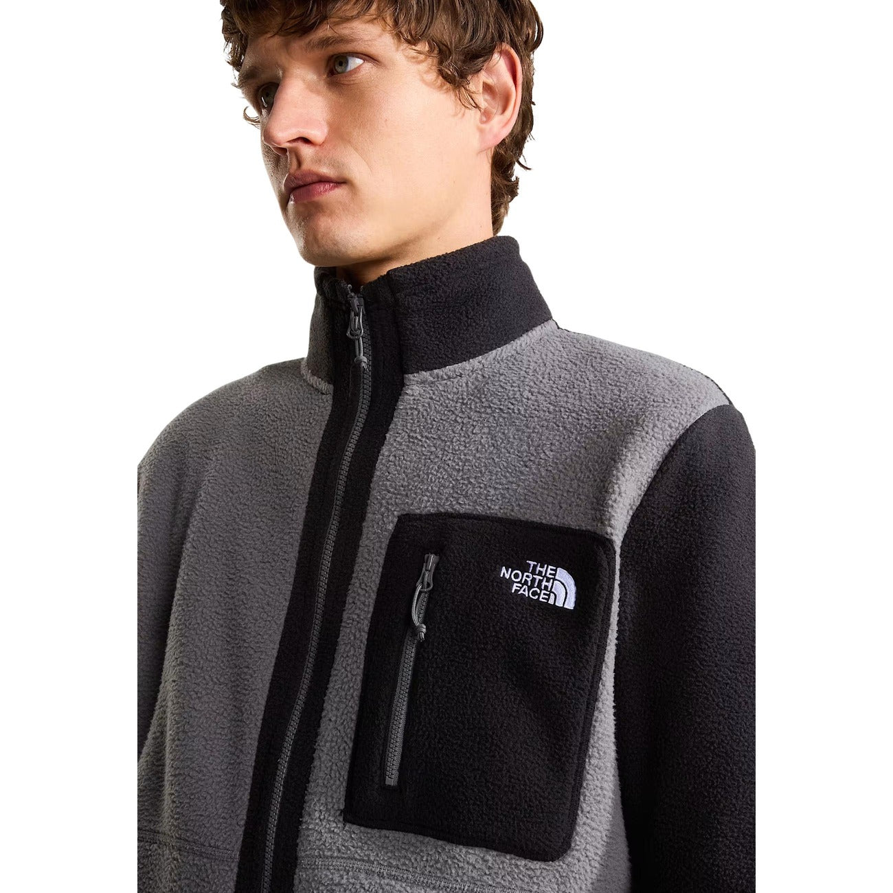 The North Face Giubbotto in Poliestere Uomo Grigio M YUMIORI FULL ZIP