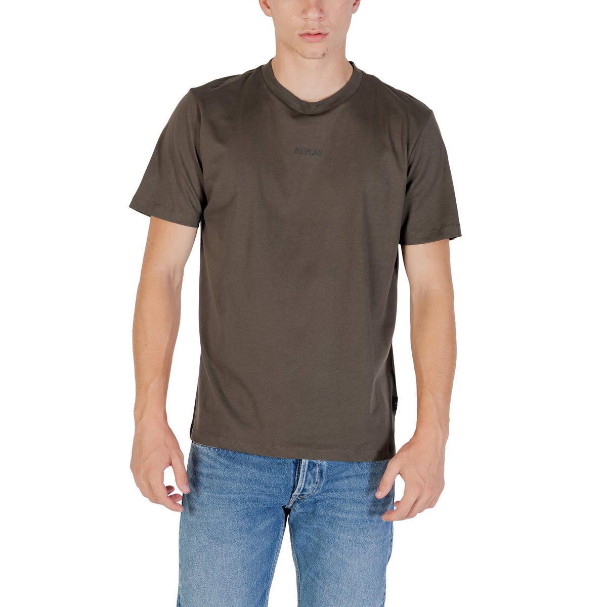 Replay T #488789 T-shirt Uomo Blu