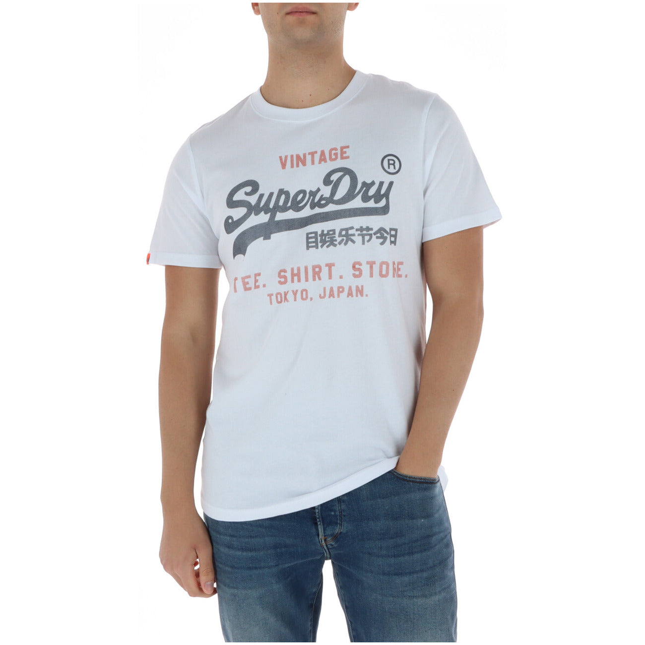Superdry T-shirt Blu Uomo
