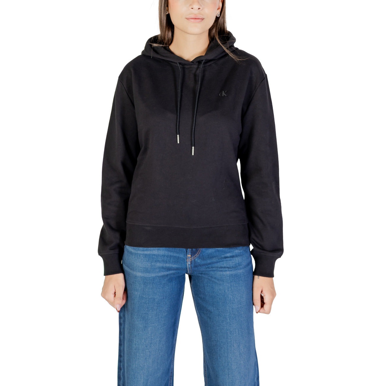 Calvin Klein Jeans Felpa Donna Bianco