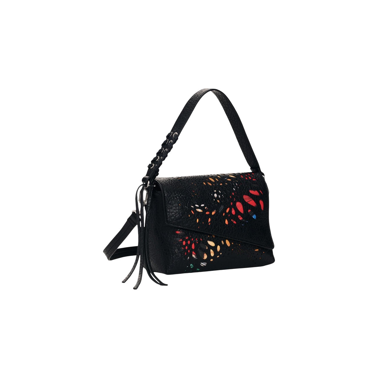Desigual Borsa in Poliuretano Donna Nero BAG_NOTUS PRINT PHUKET MI