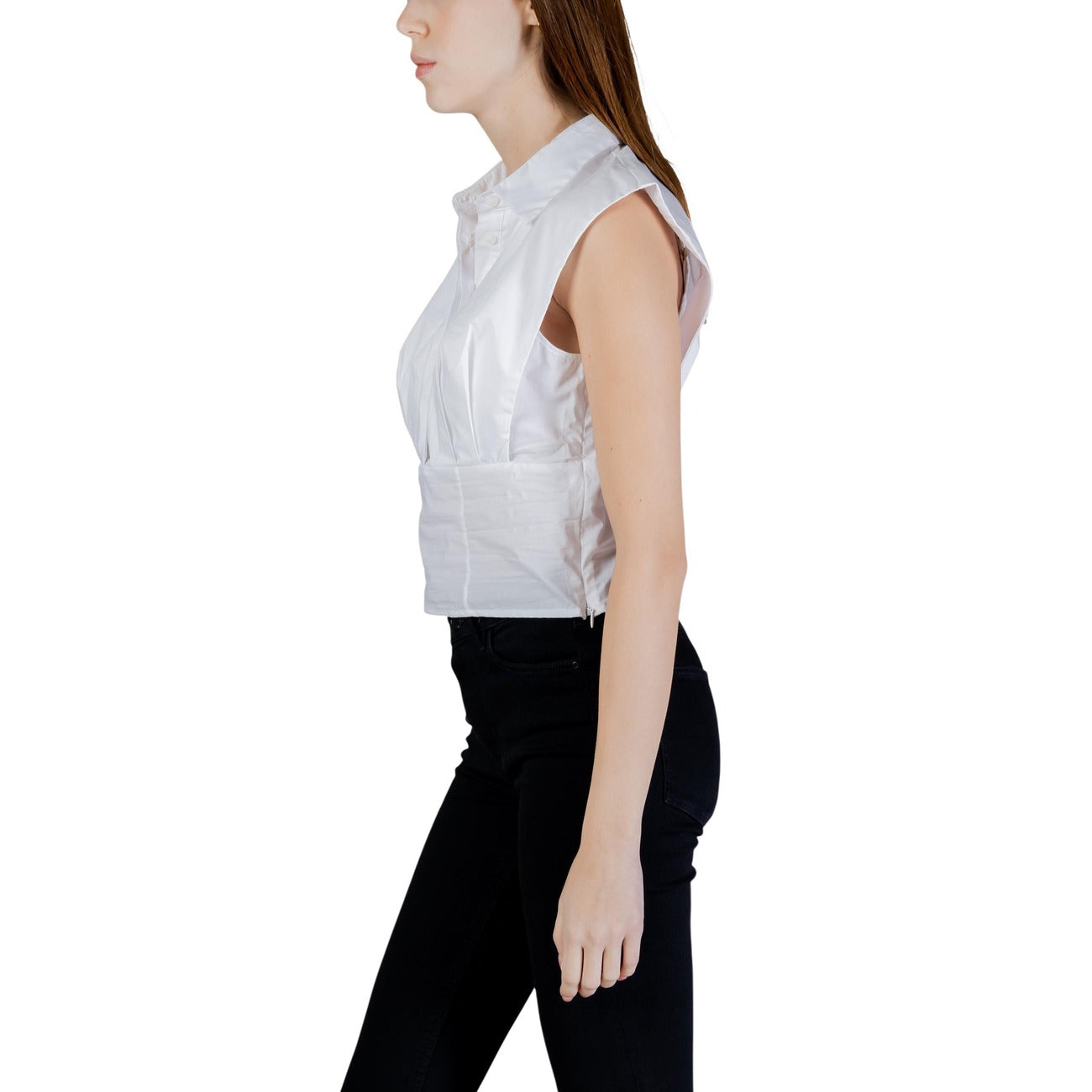Guess Blusa Donna Bianco