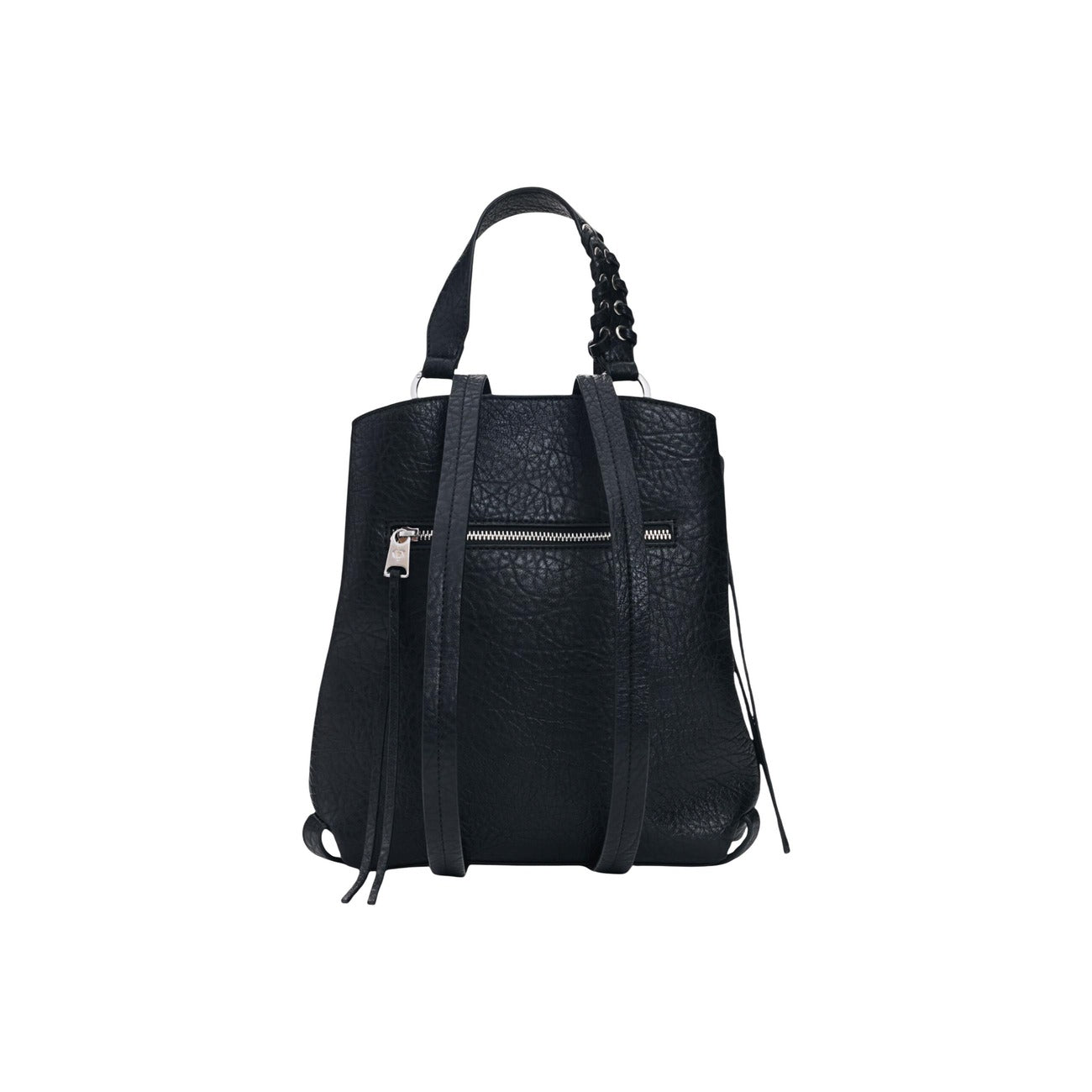 Desigual Borsa in Poliuretano Donna Nero BACK_NOTUS PRINT SUMY MIN
