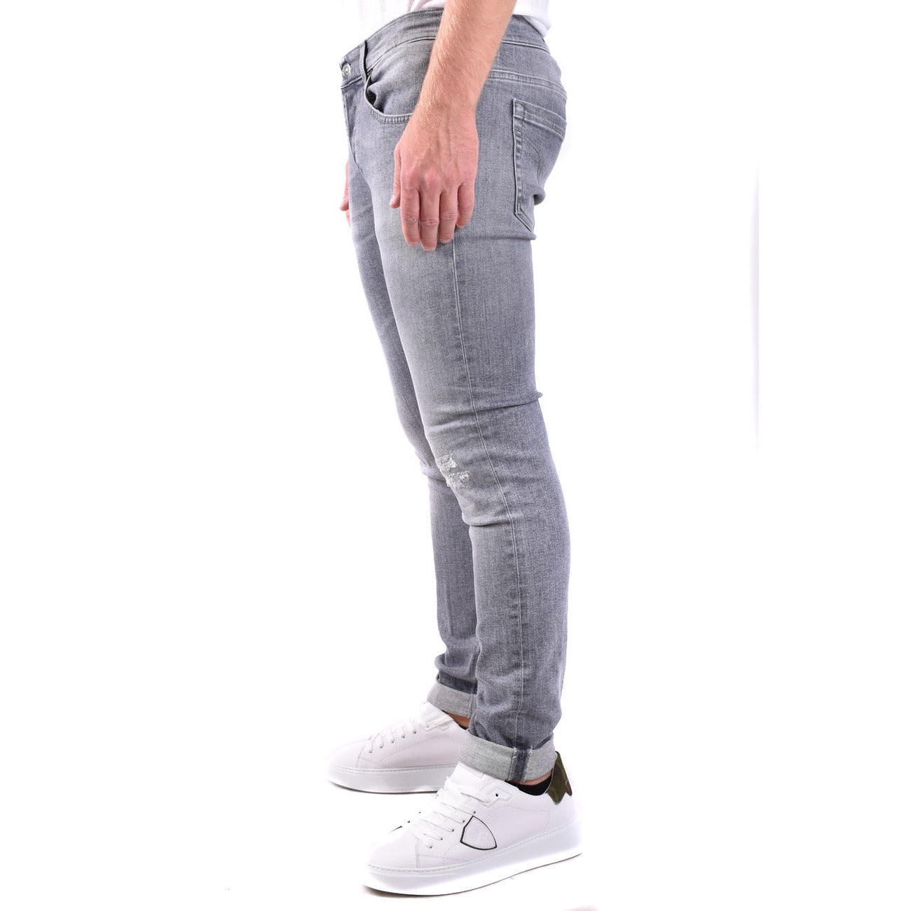 Dondup Jeans Uomo Grigio