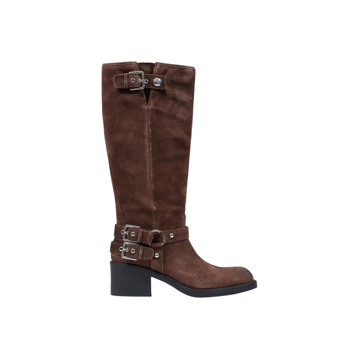 Guess Stivali in Poliuretano Donna Nero MATLEY