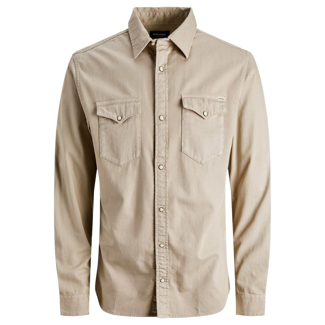 Camicia Lunga Classica Verde Uomo Jack & Jones